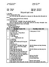 Giáo án Lớp 2 - Tuần 33 - Năm học 2014-2015